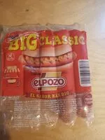 Quantité de sucre dans El Pozo Salchichas Big classic