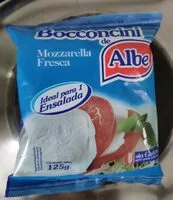 Quantité de sucre dans Mozzarella fresca