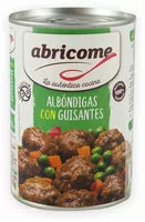 İçindeki şeker miktarı Albóndigas con guisantes