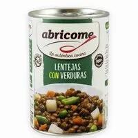 İçindeki şeker miktarı Lentejas con verduras