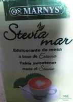 Quantité de sucre dans Estevia