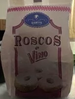Quantité de sucre dans Roscos de vino
