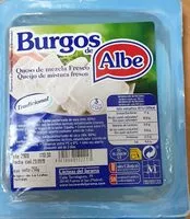 Quantité de sucre dans Queso de Burgos