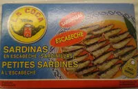 含糖量 Petites sardines à l'escabeche