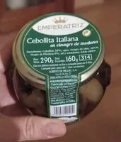 Sokerin määrä sisällä Cebollita italiana en vinagre de Modena