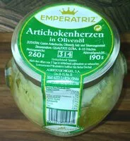 Sokerin määrä sisällä Artichokenherzen in Olivenöl