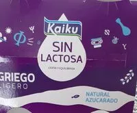 Amount of sugar in Griego ligero azucarado