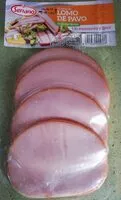Количество сахара в Lomo de pavo bajo en grasa