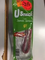 Количество сахара в Usnack! con jamón serrano