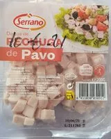 Количество сахара в Dados de pechuga de pavo