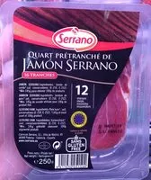 Количество сахара в Quart Prétranché de Jamón Serrano