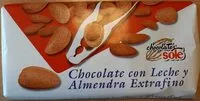 Количество сахара в Chocolate con leche y almendra extrafino