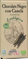 Количество сахара в Chocolate negro con canela ecológica
