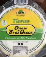 入っている砂糖の量 Queso tres oscos