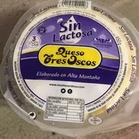 入っている砂糖の量 Queso tres oscos sin lactosa