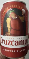 Suhkur ja toitained sees Cruzcampo