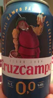 चीनी की मात्रा Cerveza Cruzcampo S / Alcohol Lata 33 CL.