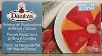 含糖量 Pimientos del Piquillo rellenos de Merluza y Gambas