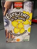 Sokerin määrä sisällä Corazones de la abuela