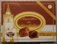 Cantidad de azúcar en Miguelitos de la Roda rellenos de chocolate