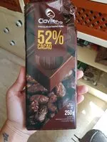 İçindeki şeker miktarı Chocolate extrafino negro 52%