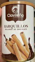 İçindeki şeker miktarı Barquillos de chocolate