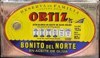 Amount of sugar in Bonito del norte en aceite de oliva