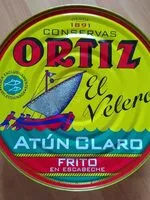 Quantité de sucre dans Atún claro frito en escabeche
