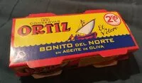 Amount of sugar in Bonito del norte en aceite de oliva