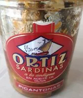 Количество сахара в ORTIZ SARDINAD