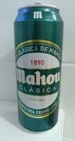 चीनी की मात्रा Mahou Clásica