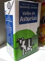 Sucre et nutriments contenus dans Valles de asturias