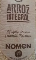 入っている砂糖の量 Arroz integral