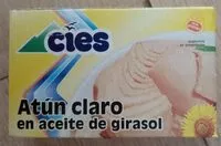 入っている砂糖の量 Atún claro