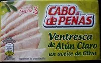 Quantité de sucre dans Ventresca de atún claro en aceite de olivia