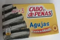 Amount of sugar in Agujas en aceite de girasol