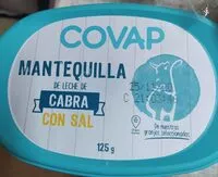 Sokerin määrä sisällä Mantequilla de leche de cabra con sal