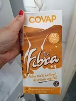 Sokerin määrä sisällä Leche con fibra covap