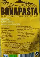 Azúcar y nutrientes en Bonapasta