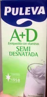 Suhkru kogus sees Leche Semidesnatada A+D