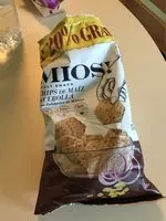 含糖量 Mios! chips de maíz y cebolla con sal marina sin gluten