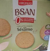 Jumlah gula yang masuk Galleta María con sésamo