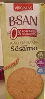 Jumlah gula yang masuk GALLETAS MARIA CON SÉSAMO