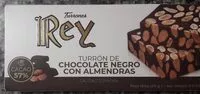 Amount of sugar in Turrón de chocolate negro con almendras