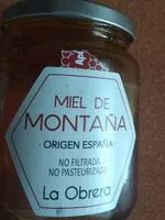Suhkru kogus sees Miel de montaña