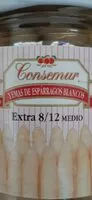 Zuckermenge drin Espárragos blancos