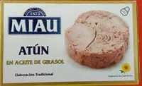 Quantité de sucre dans Atun en aceite de girasol