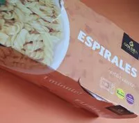 Amount of sugar in Espirales