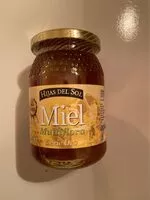 Sokerin määrä sisällä Hijas del sol Miel Multiflora