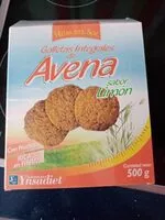 Sokerin määrä sisällä Galletas integrales de avena sabor limón